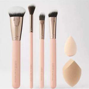 Luxie Radiant set, brushes